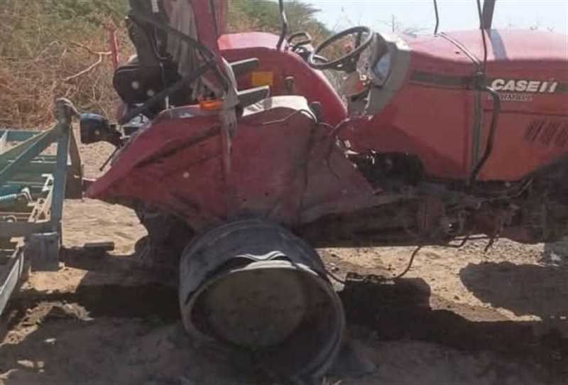 تعز..إصابة مواطن جراء انفجار لغم من مخلفات مليشيا الحوثي في المخا