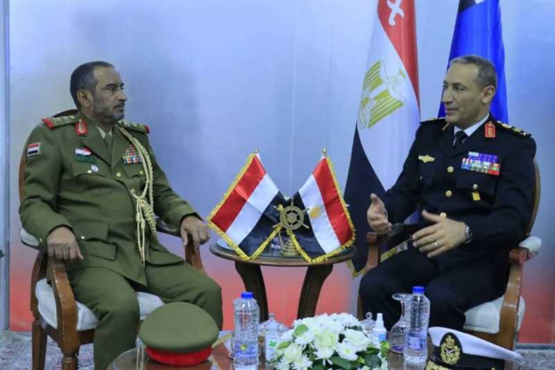 مباحثات "مصرية يمنية" بشأن التعاون في المجال العسكري والأمن البحري