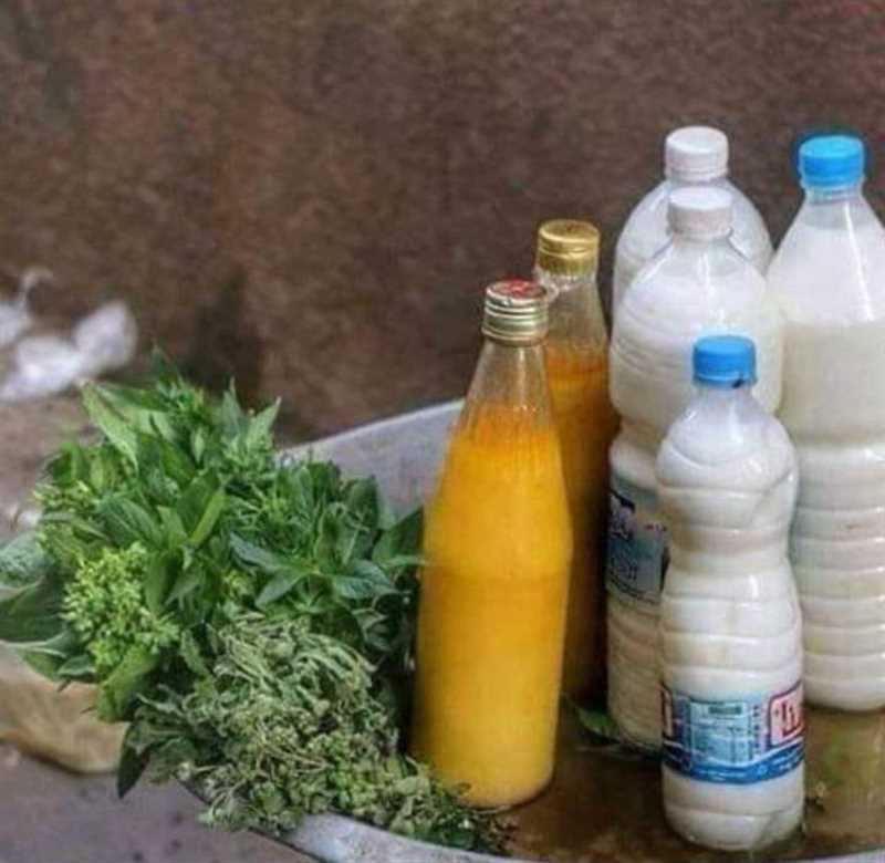 السمن واللبن في إب.. هدايا الريف لسكان المدن