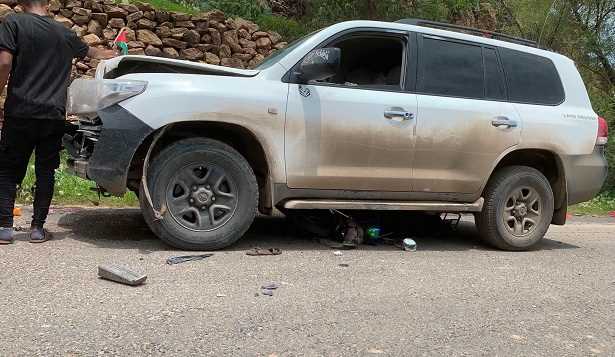 وفاة وإصابة خمسة أشخاص بينهم طالبتين في حوادث سير متفرقة بمحافظة إب