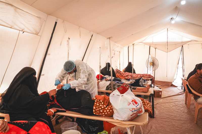 منظمة دولية: تسجيل أكثر من 7300 حالة إصابة بالكوليرا في القاعدة جنوب إب