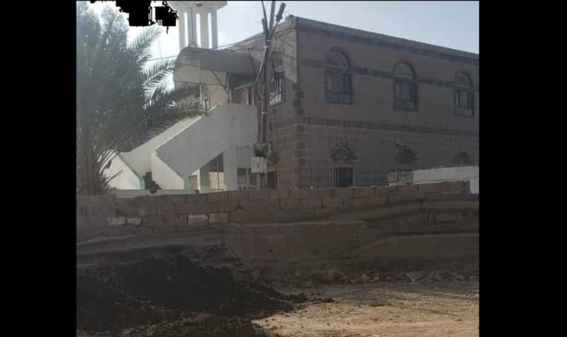 مليشيا الحوثي تؤجر حرم مسجد لإنشاء محطة غاز جنوبي إب