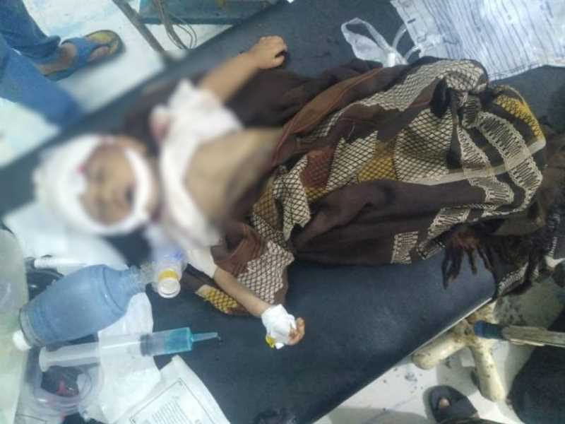 استشهاد طفل رضيع بقصف لمليشيا الحوثي على منزل غربي تعز