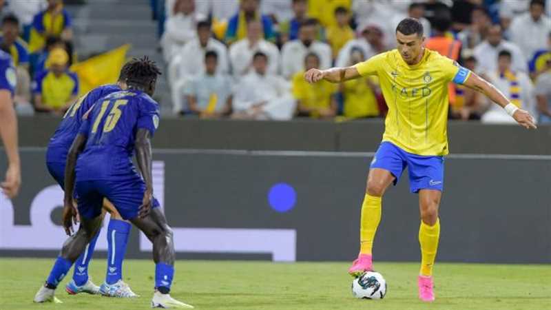 رونالدو يسجل للنصر السعودي في ليلة الفوز على الاتحاد المنستيري التونسي