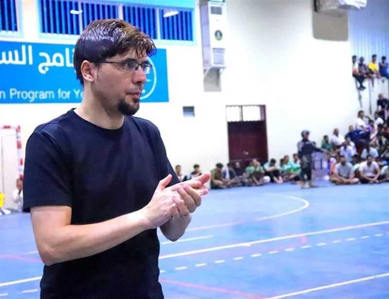 إب..تشييع جثمان سمير غانم نجم المنتخب الوطني لكرة الطائرة