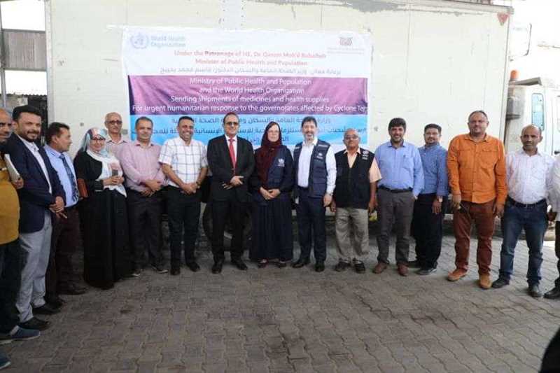 وزارة الصحة ترسل 100 طن من الأدوية للمحافظات المتضررة من إعصار "تيج"