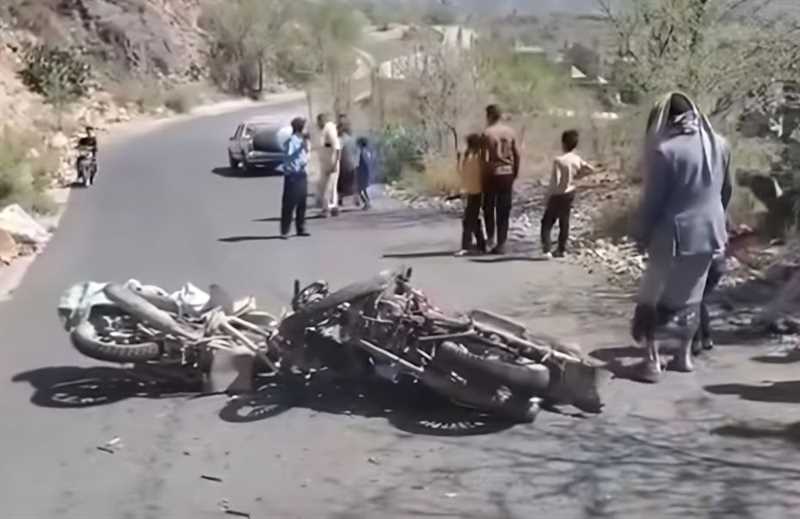 وفاة شخصين في حادثة تصادم دراجتين ناريتين شرقي إب